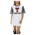 thumbnail image 1 of Women's Gameday Couture  White Texas Tech Red Raiders Full Sequin Jersey Dress, 1 of 4