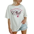 thumbnail image 1 of Women's Gameday Couture White Washington State Cougars PoweredBy Sisterhood Oversized T-Shirt, 1 of 1