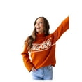 thumbnail image 1 of Women's Gameday Social Texas Orange Texas Longhorns Chenille Turtleneck Sweater, 1 of 3