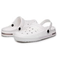 thumbnail image 1 of Women's Garden Clogs Beach Sandals Slippers Lightweight Slip on Water Shoes White, 1 of 7