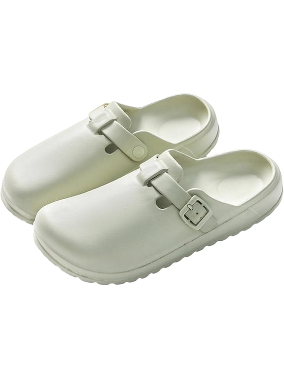 Women’s Garden Clogs EVA Slip On Comfort Shoes – Cute Printed Waterproof Mules for Nurses, Home, Outdoor, Kitchen, Work – Lightweight Non-Slip Foam Clogs