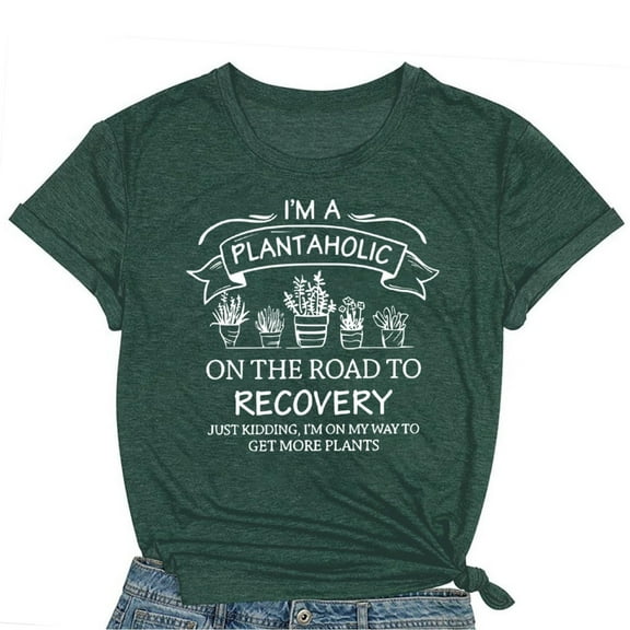 Women's Gardening T-Shirt Comfortable Breathable Short Sleeve Tee For Lovers Outdoor Casual Wear