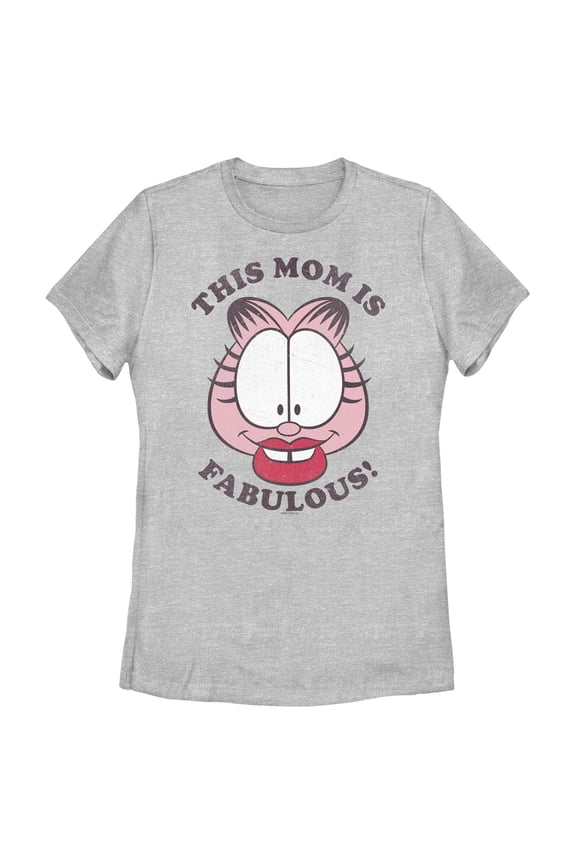 Women's Garfield Arlene This Mom Is Fabulous Graphic T-Shirt