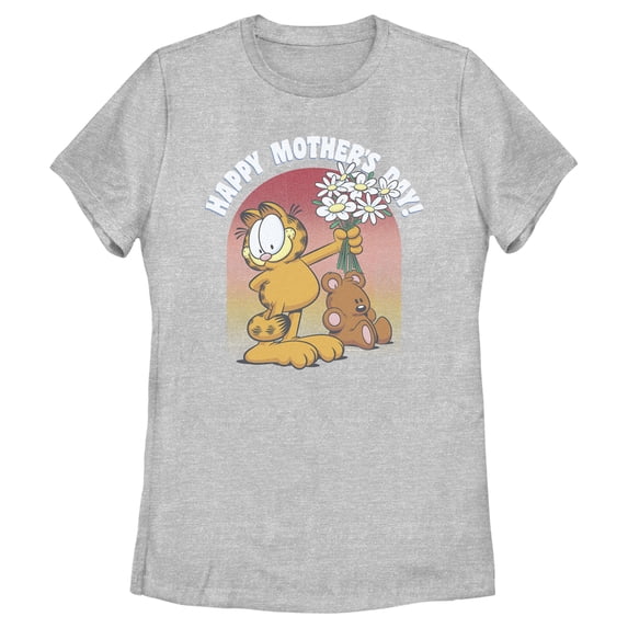 Women's Garfield Pooky Happy Mother's Day Graphic T-Shirt