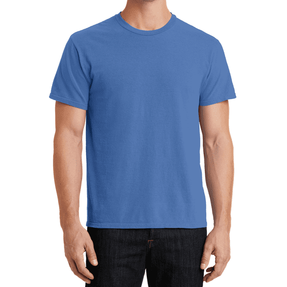 Women's Garment-Dyed T-Shirt Soft Cotton Vintage Look Beach Wash PC099