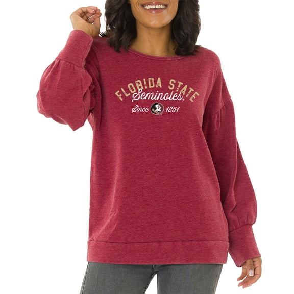 Women's Garnet Florida State Seminoles Brooklyn Pullover Sweatshirt