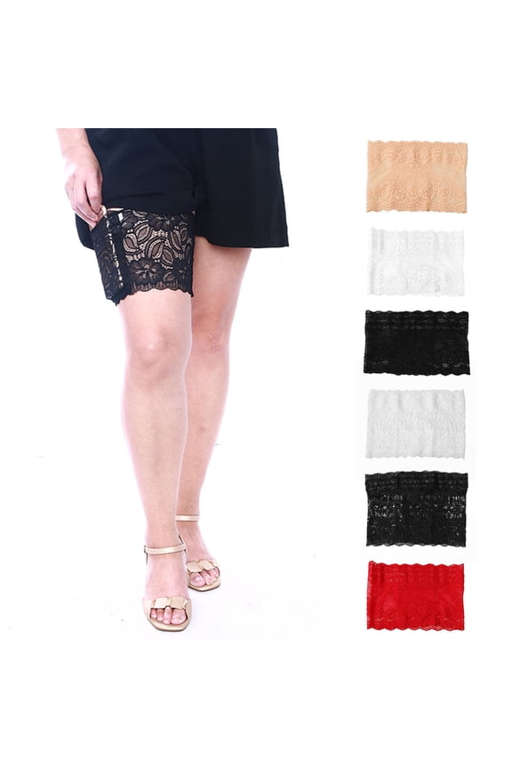 Women's Garter Belt with Pocket Non Slip Thigh Phone Bag Silk Socks