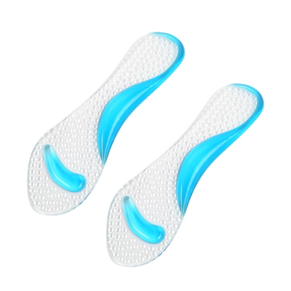 Women's Gel Cushioned Pads 3/4 Length Orthopedic Insoles for High Heel Enhances Arch Support Reduces Foot Fatigue