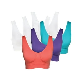 Limited Deals Time of The Day Front Closure Bra for Seniors 2PC
