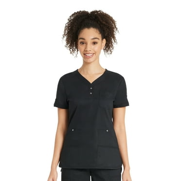 Women's Genuine Dickies Snap Front Top, Sizes XS-3XL