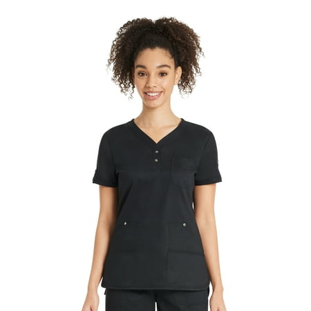 Women's Genuine Dickies Snap Front Top, Sizes XS-3XL