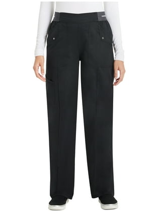 Denim & Co. Active Regular Duo Stretch Pant with Side Pocket BLACK, X-LARGE  