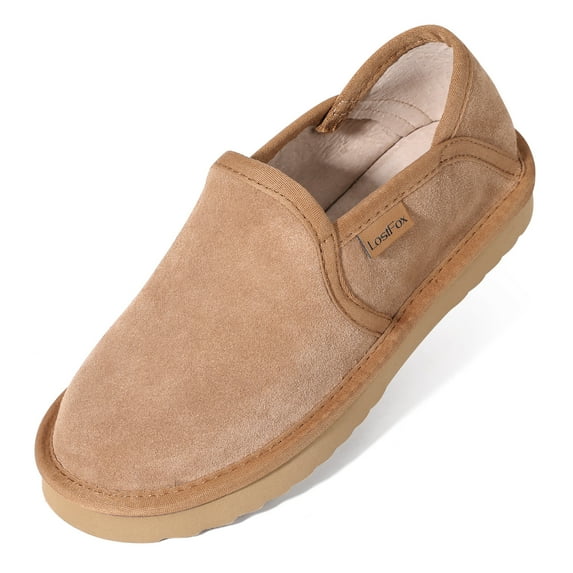Women's Genuine Leather Casual Comfort Loafers Slip On Flats Shoes
