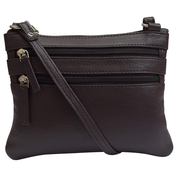 Womens Genuine Leather Small Crossbody Shoulder Designer Bag and Ladies Purse