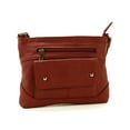Women's Genuine Leather Handbag Cross Body Bag Shoulder Bag Organizer