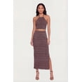 thumbnail image 1 of Women's Geometric Striped Maxi Skirt, 1 of 4