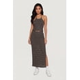 thumbnail image 1 of Women's Geometric Striped Maxi Skirt, 1 of 4