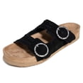 thumbnail image 1 of Minnetonka Women's Georgine, Black, Size 11, 1 of 6