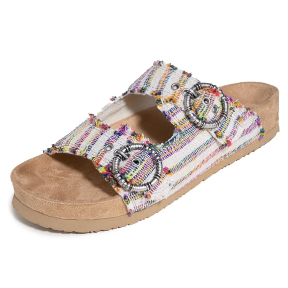 Minnetonka Women's Georgine, Fiesta Stripe, Size 8