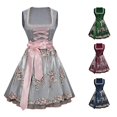 thumbnail image 1 of Women's German Dirndl Dress Traditional Bavarian Oktoberfest for Festival, 1 of 9