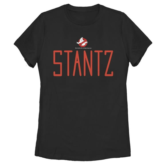Women's Ghostbusters Ray Stantz  Graphic Tee Black X Large