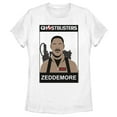 thumbnail image 1 of Women's Ghostbusters Zeddemore 2D Cell Shade  Graphic Tee White Small, 1 of 4