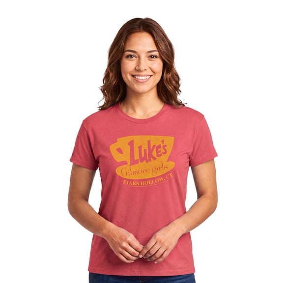 Women's Gilmore Girls Luke's Stars Hollow Sign Graphic T-Shirt