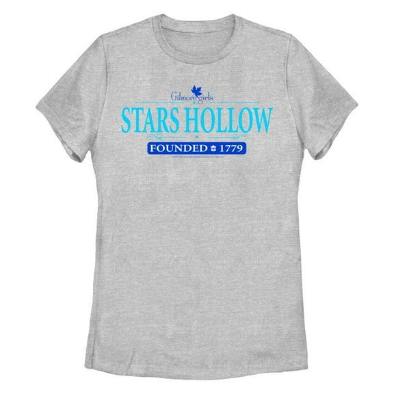 Women's Gilmore Girls Stars Hollow Founded 1779  Graphic T-Shirt