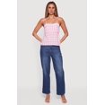 thumbnail image 1 of Women's Gingham Tie Shoulder Open Back Cami, 1 of 4