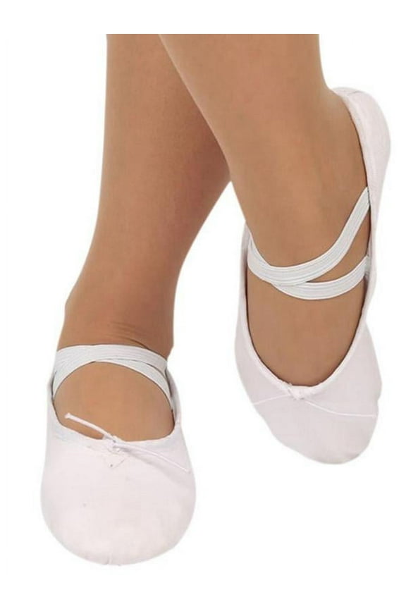 Women's Girl's Split Sole Stretch Cloth Ballet Slipper /Shoes