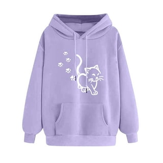 Girls Cat Hoodie Girls Cat Hoodie