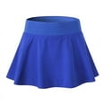 thumbnail image 1 of Women's Girls Tennis Running Skirt Quick-drying Athletic Workout Built in Shorts, 1 of 4