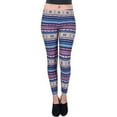 thumbnail image 1 of Women's Glacial Design Full Length Stretchy Leggings, 1 of 5