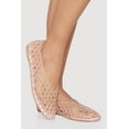 thumbnail image 1 of Women's Glitter Jelly Cut Out Flats, 1 of 3