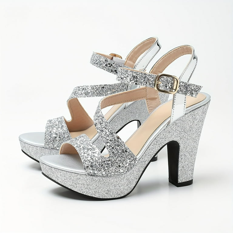 Thick heels for prom deals