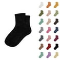 thumbnail image 1 of Women's Glitter Sparkle Slouch Socks 2026 Fashionable Cute Casual Comfortable Stretch Mid Calf Socks, 1 of 4