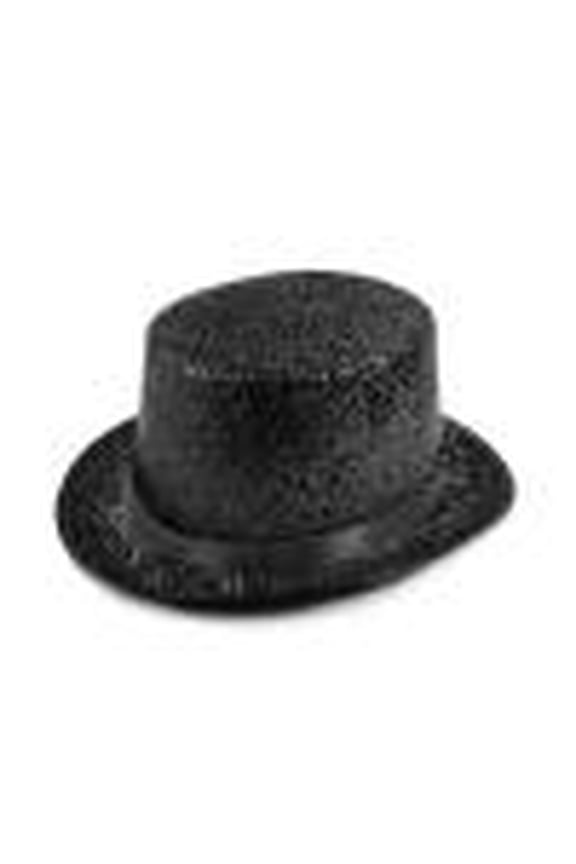 Women's Glitter Yarn Beanie, Shimmery Solid Color Rain Thread Knit Hat, Eye-Catching Winter Hat for Night Out or Social Events,Black