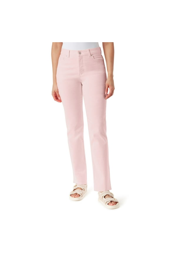 Women's Gloria Vanderbilt Amanda Classic Jeans Color: Pink Dogwood Size: 18 SHORT