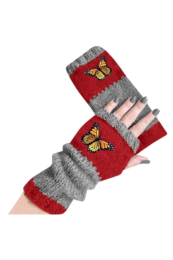 Women's Gloves Mittens Handmade Warm Hook Gloves Woolen Flower Small Women Gloves Cotton Hand Gloves,Women's Accessories Gloves Mittens