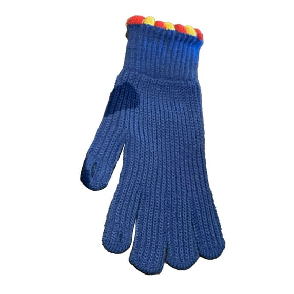 Women's Gloves Mittens Jelly Winter Bare Fingers Knitted Gloves Women'S Solid Color Screen Protector Warm Windproof Cycling Finger, Women's Accessories Gloves Mittens