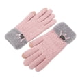 thumbnail image 1 of Women's Gloves Mittens Men Women Ski Mittens Winter Keep Warm Knitting Windproof Waterproof Golves Outdoor Riding Mittens, Women's Accessories Gloves Mittens, 1 of 3