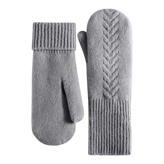 Women's Gloves Mittens Winter Knit Gloves Warm Full Fingers Women With Upgraded Anti Glove Fleece Lined, Women's Accessories Gloves Mittens