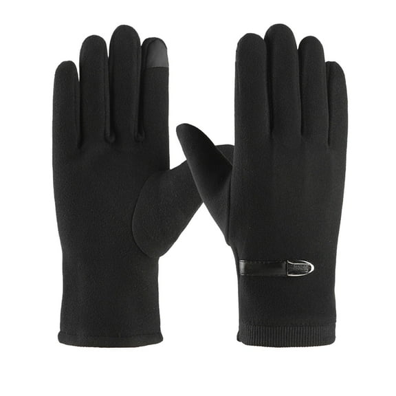 Women's Gloves Mittens Winter Men'S Rabbit Fleece Plus Fleece Thickened Outdoor Riding Wind And Cold Three Line Screen Gloves, Women's Accessories Gloves Mittens