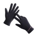 thumbnail image 1 of Women's Gloves Mittens Women'S Warm Gloves Autumn And Winter Warm Fleece Single Button Outdoor Cycling And Driving Gloves, Women's Accessories Gloves Mittens, 1 of 2