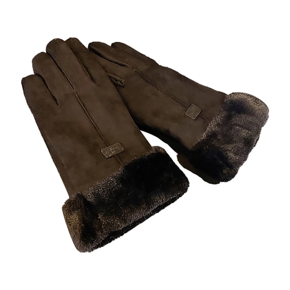 Women's Gloves Mittens Women'S Winter Warm Cycling Velvet Thickened Cold And Windproof Screen Gloves, Women's Accessories Gloves Mittens