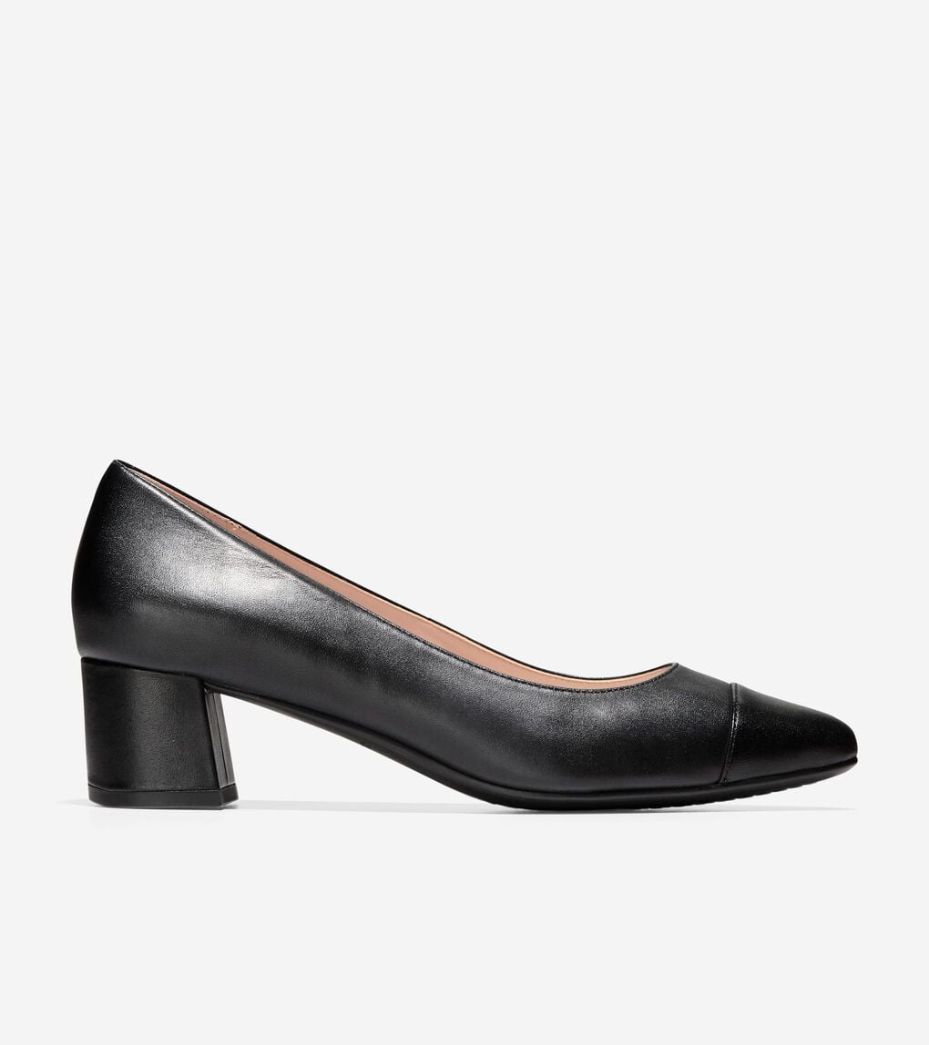 コールハーン　COLE HAAN THE GO-TO PUMP 45mm Cole Haan Womens The GoTo Pointed Toe Block Heel Pumps Dress Pumps