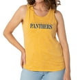 thumbnail image 1 of Women's Gold Pitt Panthers Blake Sandwash Rib-Knit Tri-Blend Tank Top, 1 of 2