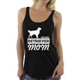 thumbnail image 1 of Women's Golden Retriever Mom Graphic Racerback Tank Tops Dog Lover, 1 of 4