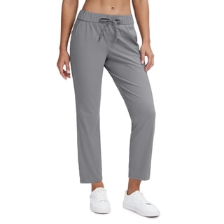 Women's Golf Pants with Pockets Lightweight Travel Pants for Athletic Stretch UPF 50+