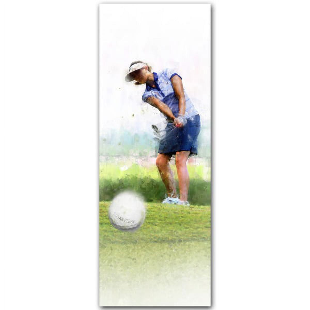 Women's Golf Personalized Print